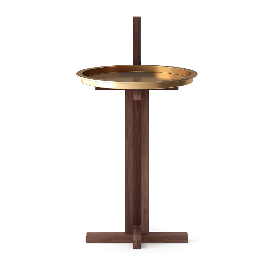 小圆边几 Corner Table C-37