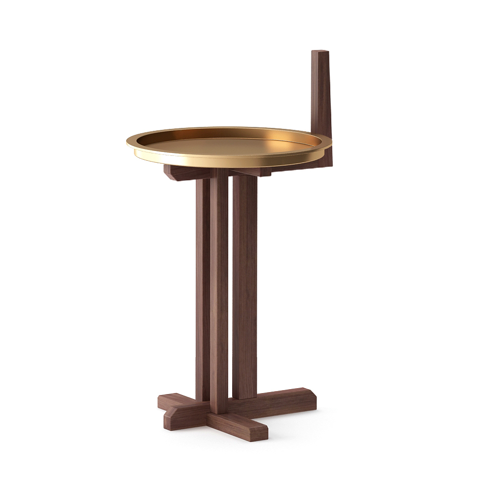 小圆边几 Corner Table C-37